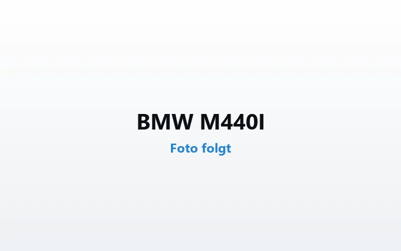 BMW M440i