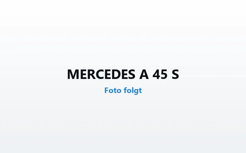 Mercedes A 45 S